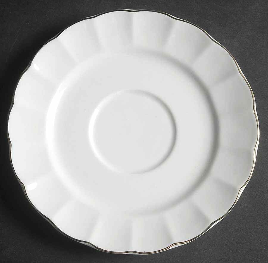 Crown Gold Saucer by Gabbay-1