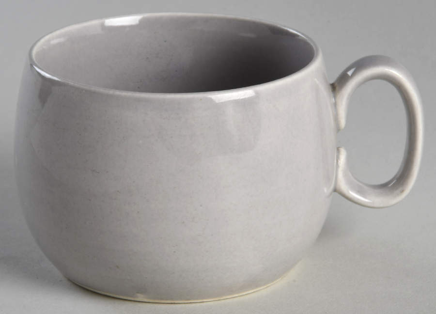 Ranchero Gray Flat Cup by WS George-1