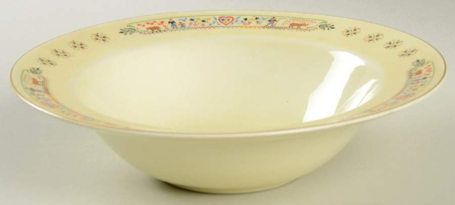 Pan American Rim Soup Bowl by WS George-1