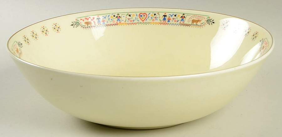 Pan American 9" Round Vegetable Bowl by WS George-1
