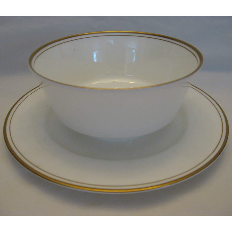 Coronation Gravy Boat with Attached Underplate by Grace-1