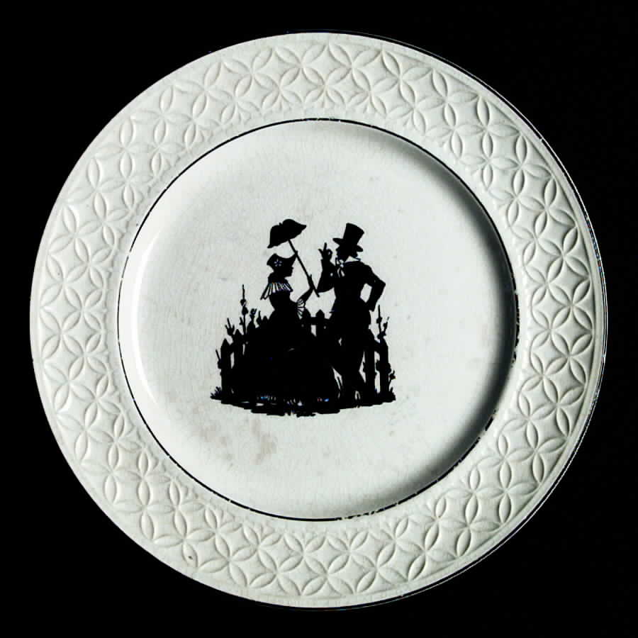 GEO145 Luncheon Plate by WS George-1