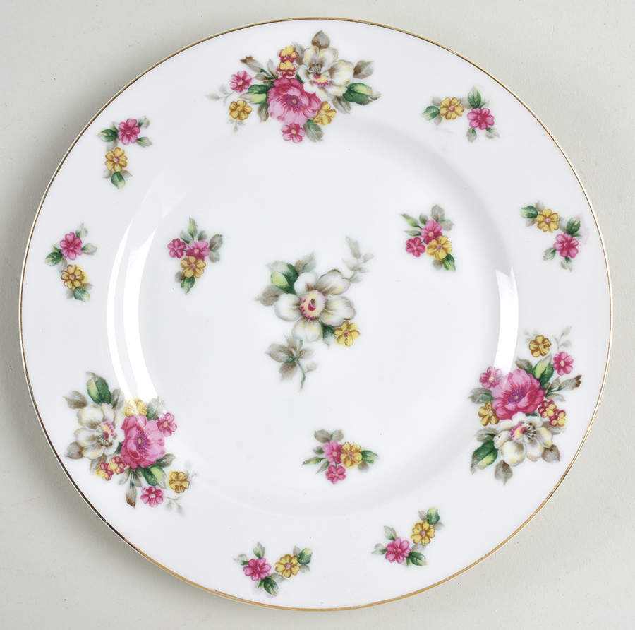 Apple Blossom Salad Plate by Grace-1