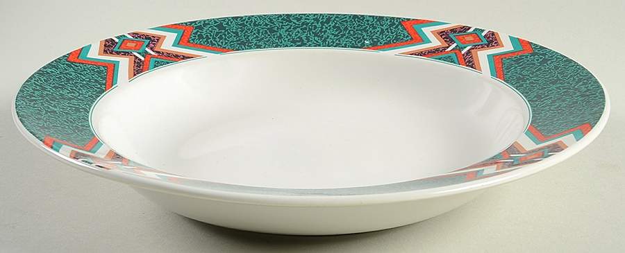 MOJAVE Large Rim Soup Bowl by Gibson Designs-1