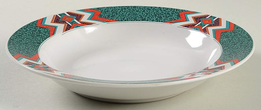 MOJAVE Rim Soup Bowl by Gibson Designs-1