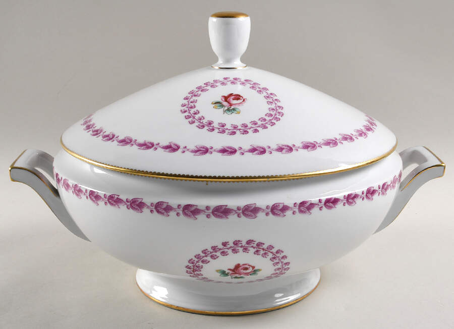 Camelia Tureen &  Lid by Ginori 1735-1