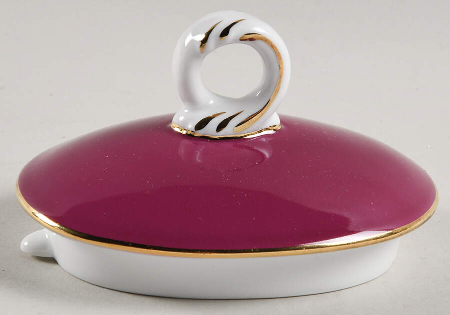 Camelia Lid for Teapot by Ginori 1735-1