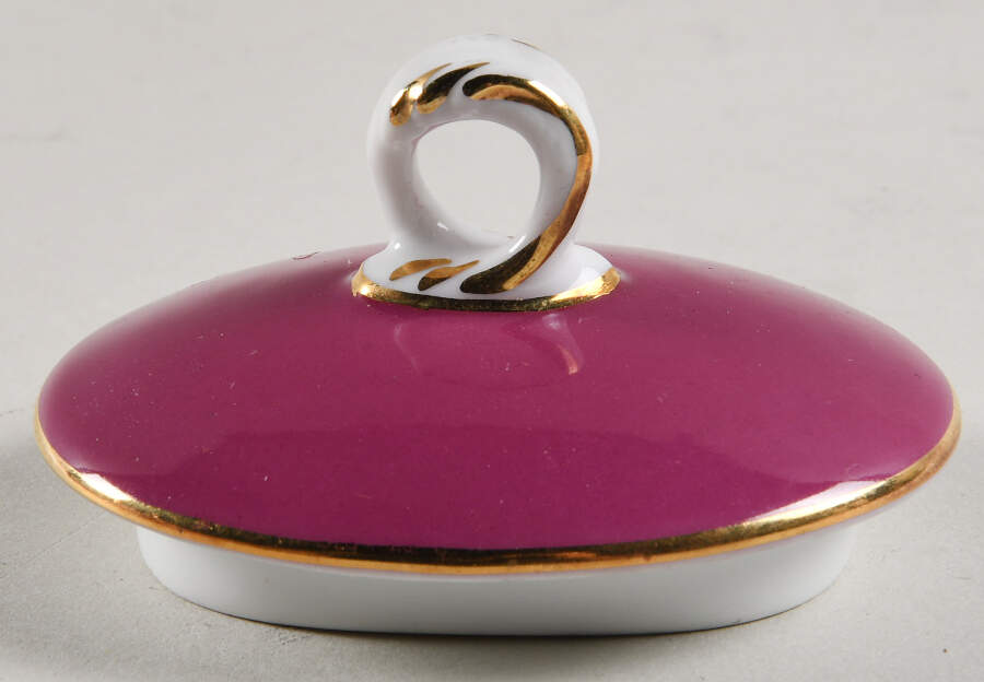 Camelia Lid for Sugar Bowl by Ginori 1735-1