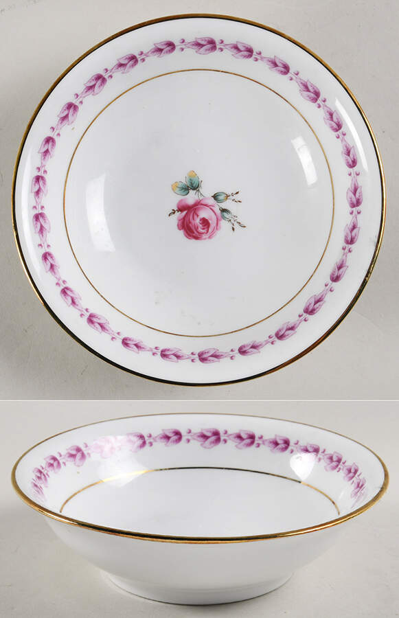 Camelia Fruit/Dessert (Sauce) Bowl by Ginori 1735-1