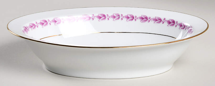 Camelia 9" Oval Vegetable Bowl by Ginori 1735-1