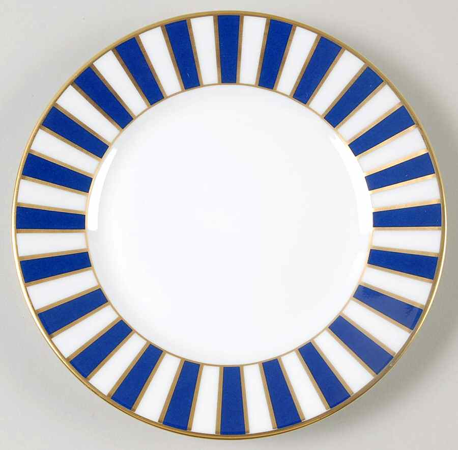 Amadeus Blue Bread & Butter Plate by Ginori 1735-1