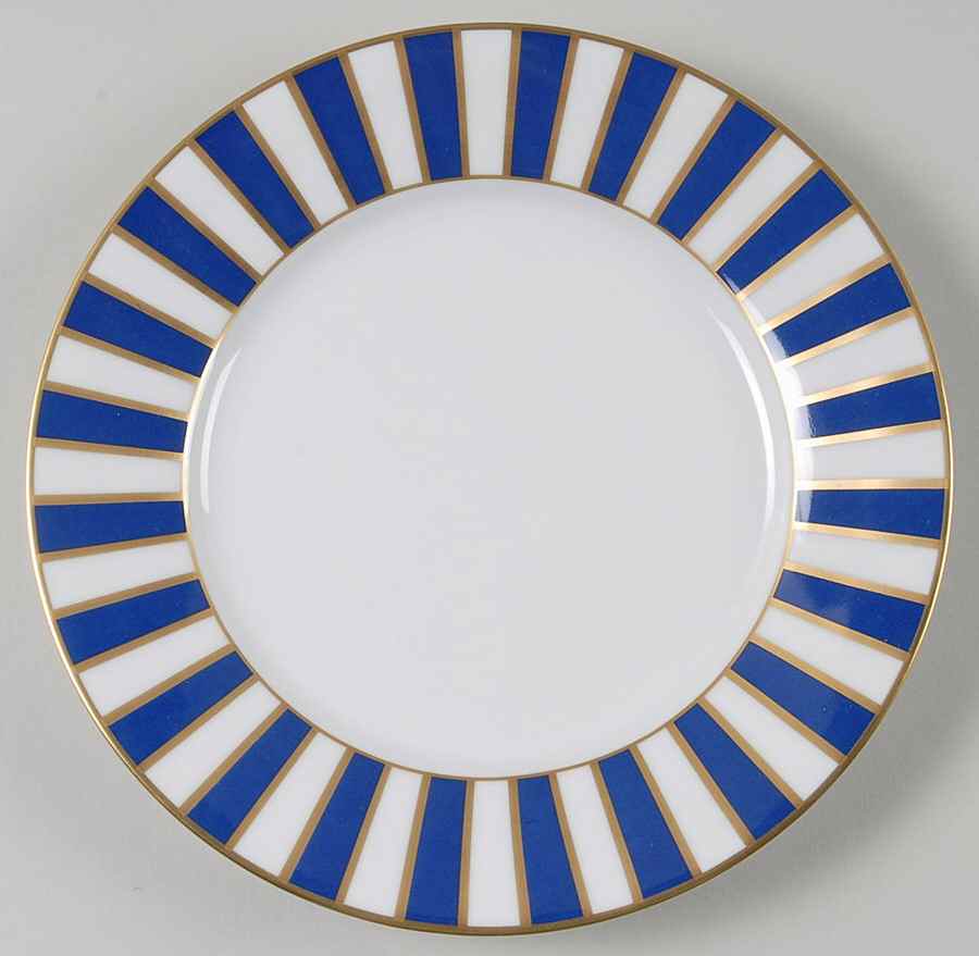 Amadeus Blue Salad Plate by Ginori 1735-1
