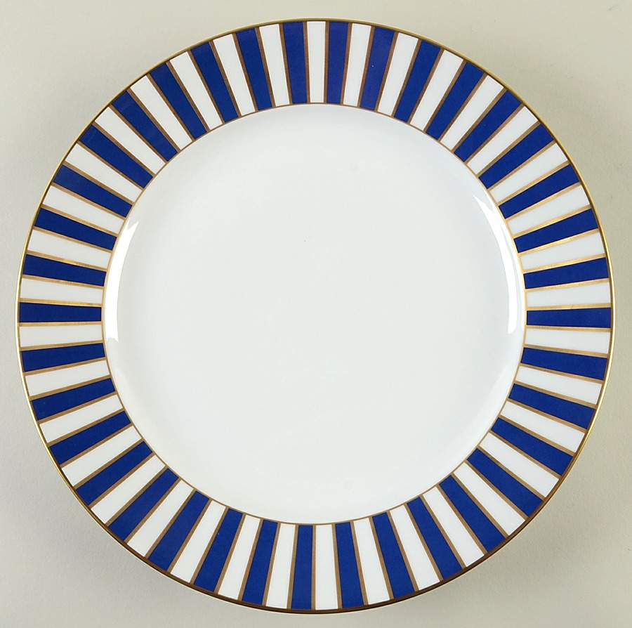 Amadeus Blue 12" Chop Plate (Round Platter) by Ginori 1735-1