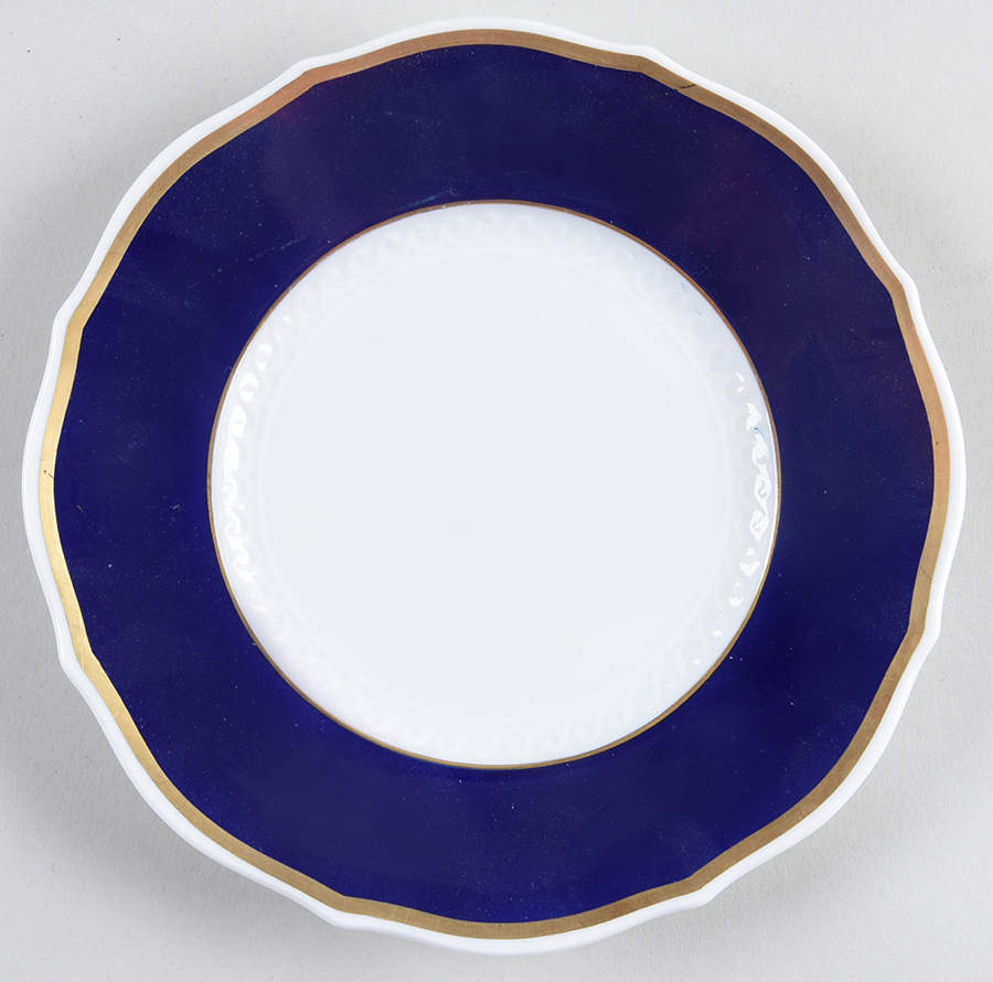 Posillipo Blue Bread & Butter Plate by Ginori 1735-1