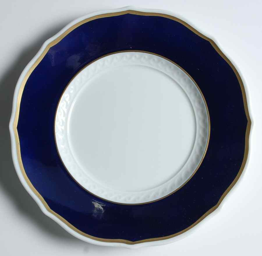 Posillipo Blue Salad Plate by Ginori 1735-1