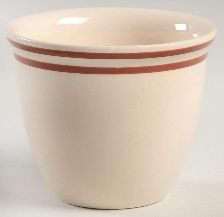 Sienna Custard Cup by T G Green (England)-1