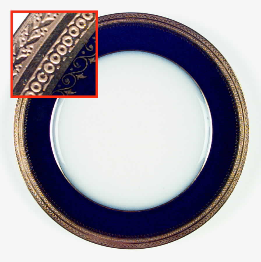 GUE190 Dinner Plate by WM Guerin-1