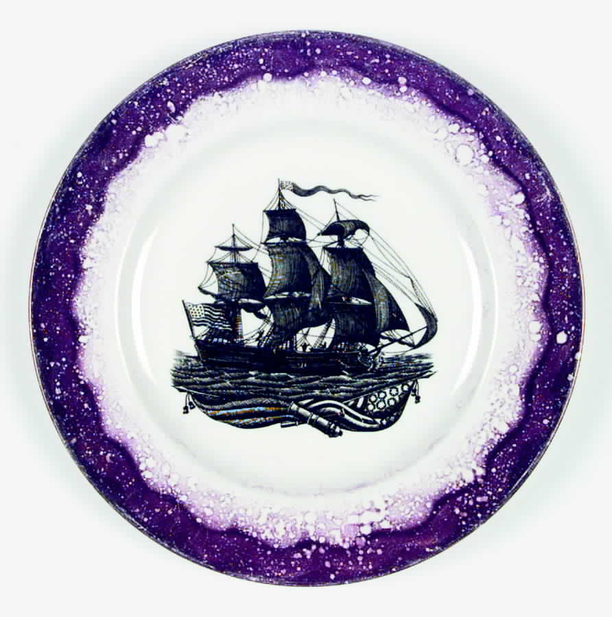 GPO1 Dinner Plate by Grays Pottery-1