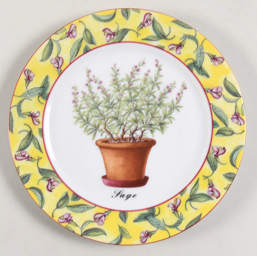 Herb Salad Plate by Godinger-1