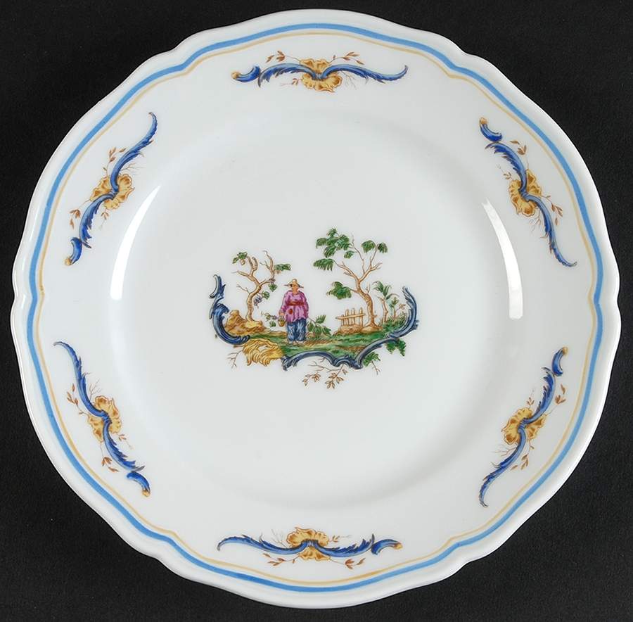Chinois Bread & Butter Plate by Ginori 1735-1