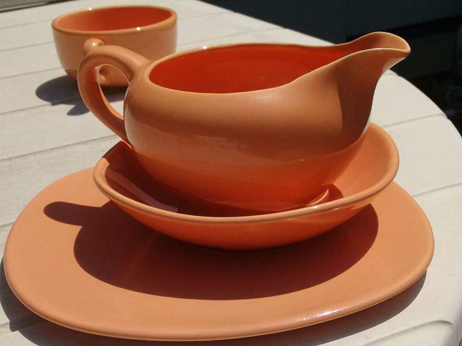 Ranchero Apricot Fruit/Dessert (Sauce) Bowl by WS George-1