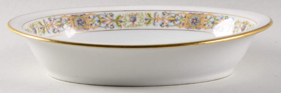 GUE193 8" Oval Vegetable Bowl by WM Guerin-1