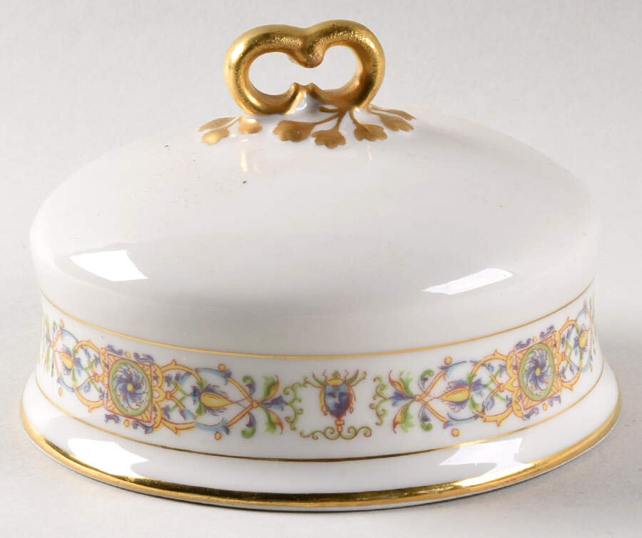 GUE193 Lid for Round Butter by WM Guerin-1