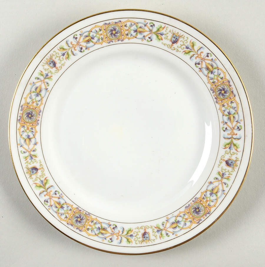 GUE193 Salad Plate by WM Guerin-1