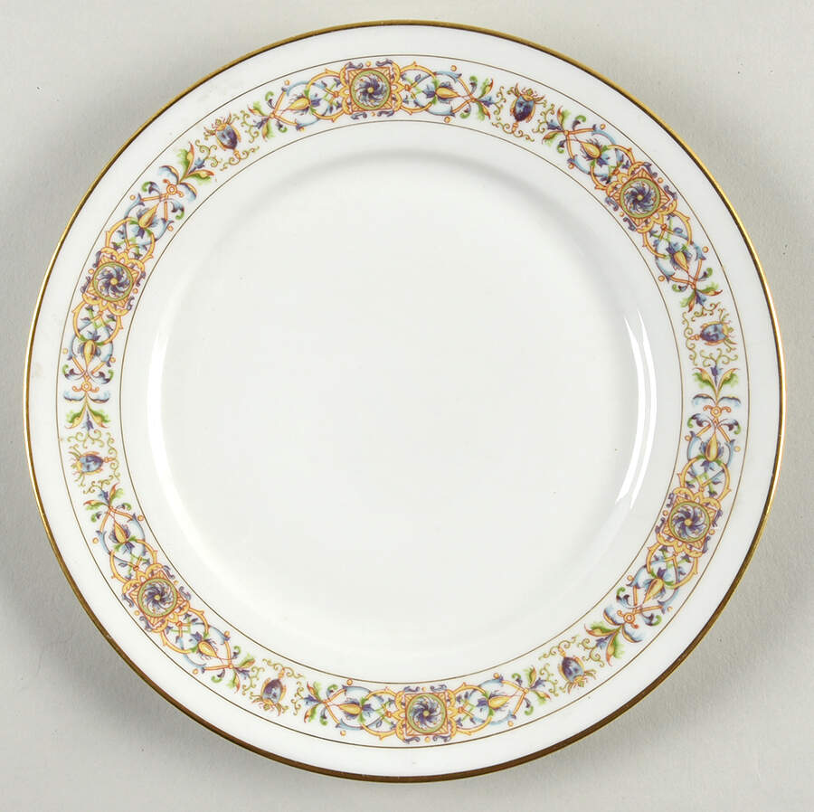 GUE193 Luncheon Plate by WM Guerin-1