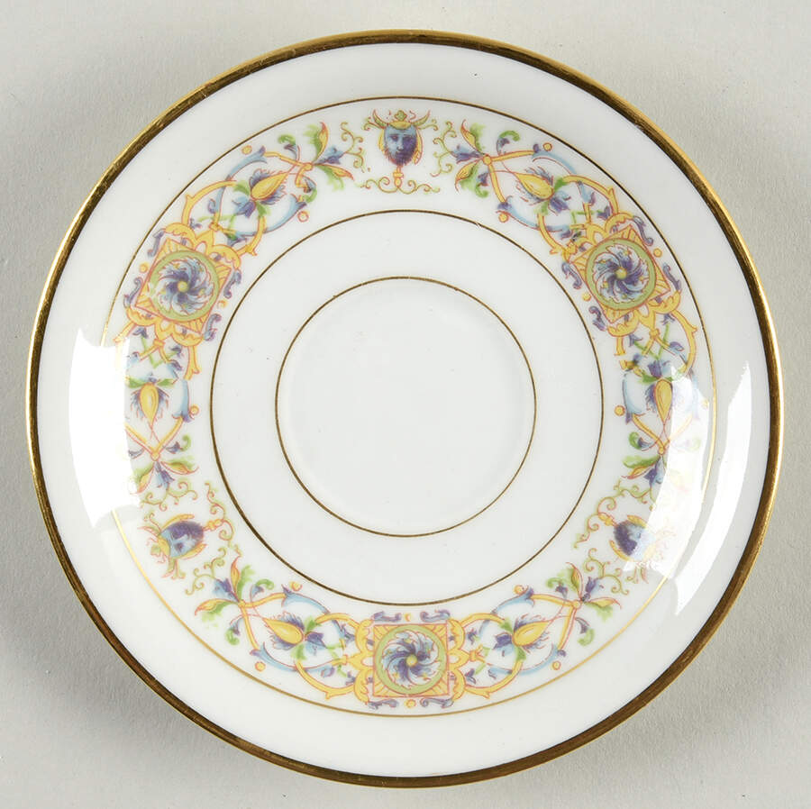 GUE193 Saucer for Demitasse Cup by WM Guerin-1