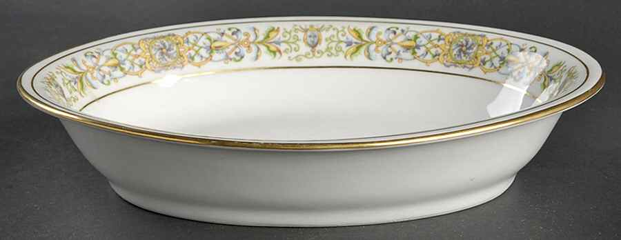 GUE193 9" Oval Vegetable Bowl by WM Guerin-1