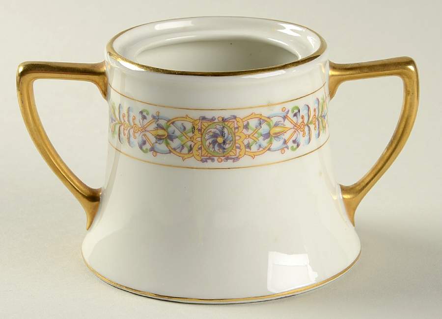 GUE193 Sugar Bowl No Lid by WM Guerin-1