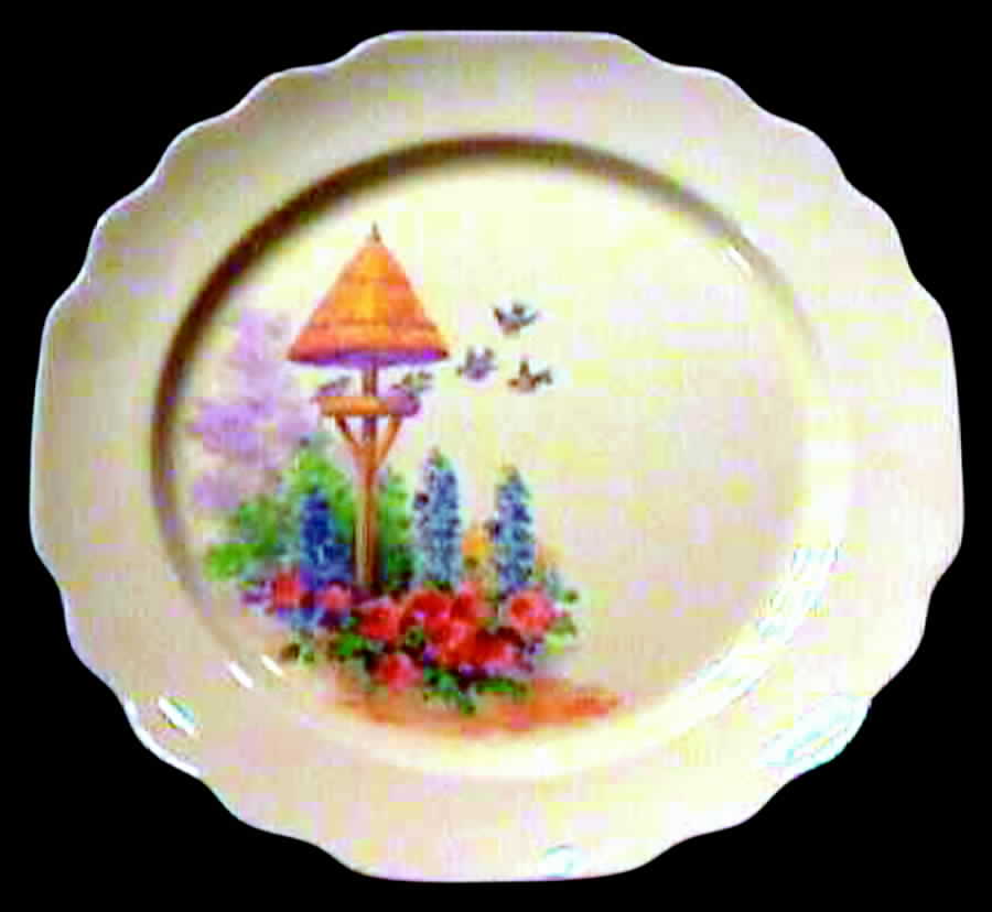 GEO160 Luncheon Plate by WS George-1