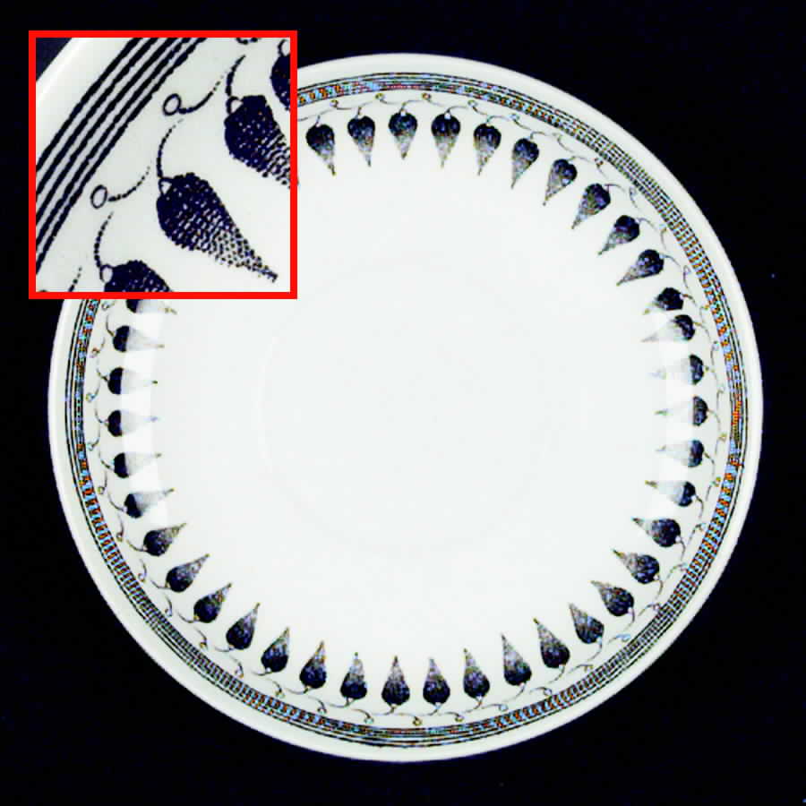 Lillemor Black Saucer by Gefle-1