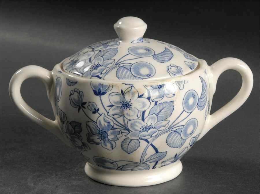 Bryony Sugar Bowl & Lid by Grindley-1
