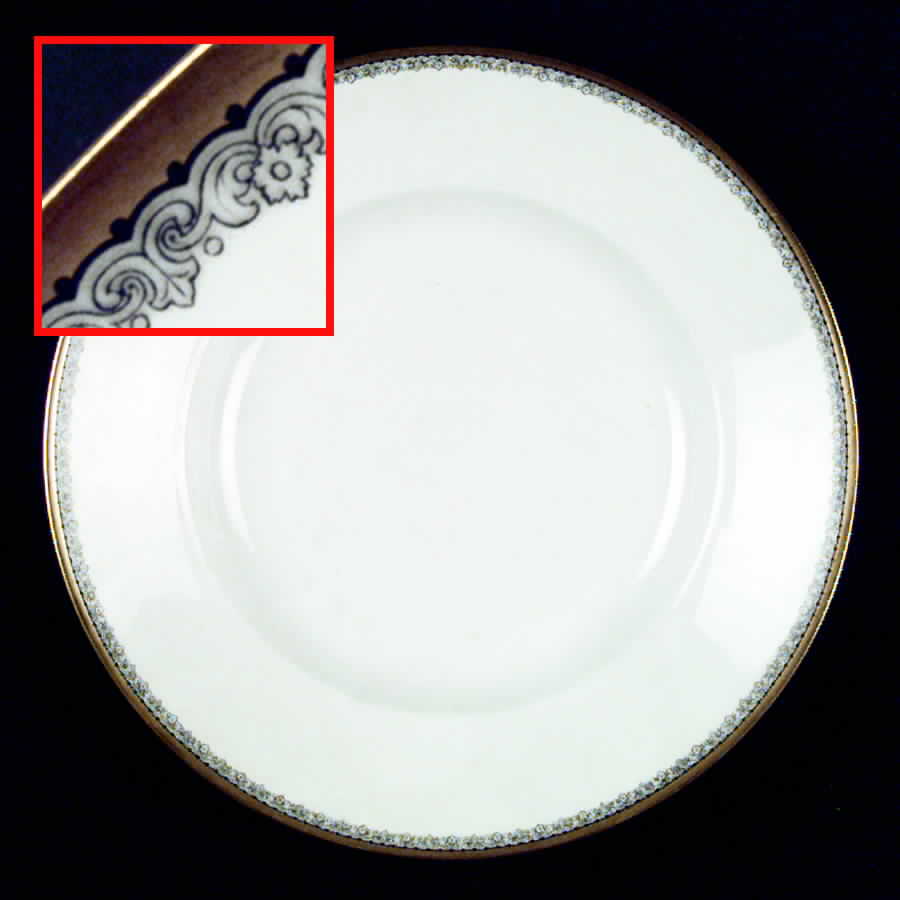 2408 Large Rim Soup Bowl by Ginori 1735-1