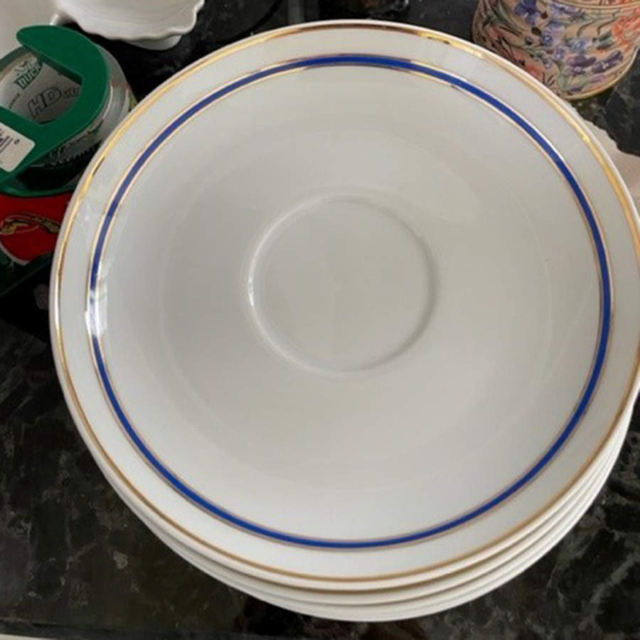 8080 Saucer by Ginori 1735-1