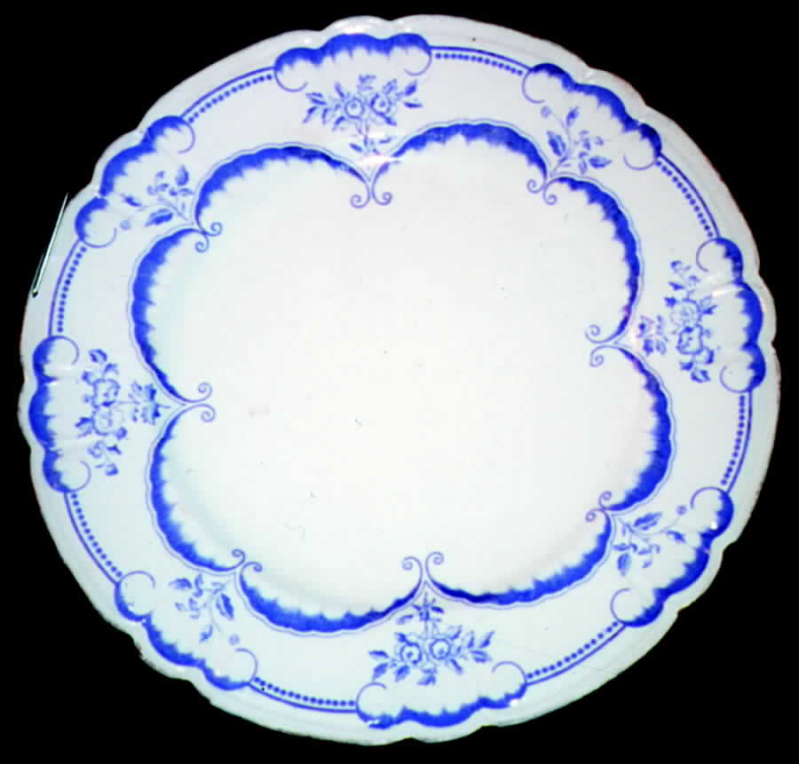 Rococo Dinner Plate by Gustavsberg-1