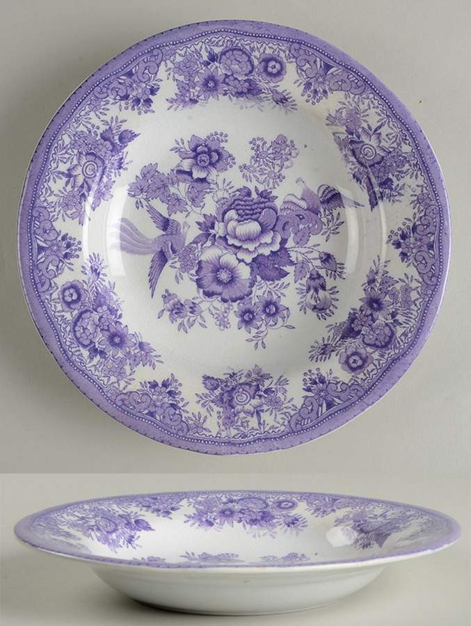 Asiatic Pheasants Rim Soup Bowl by Gustavsberg-1