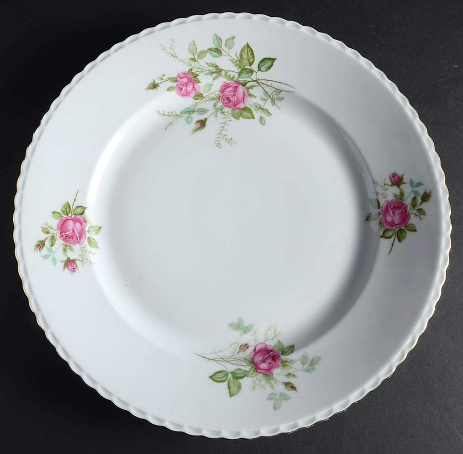 Bavarian Rose 12" Chop Plate (Round Platter) by Germany-1