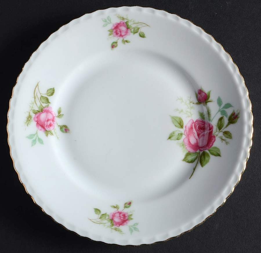Bavarian Rose Bread & Butter Plate by Germany-1