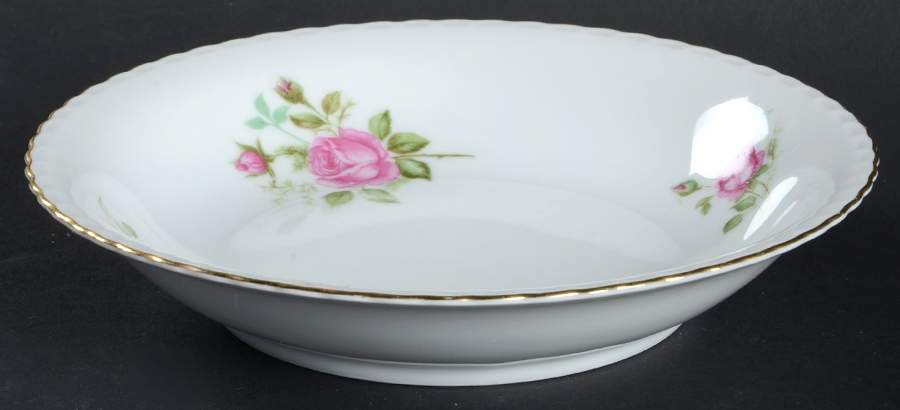 Bavarian Rose Coupe Soup Bowl by Germany-1