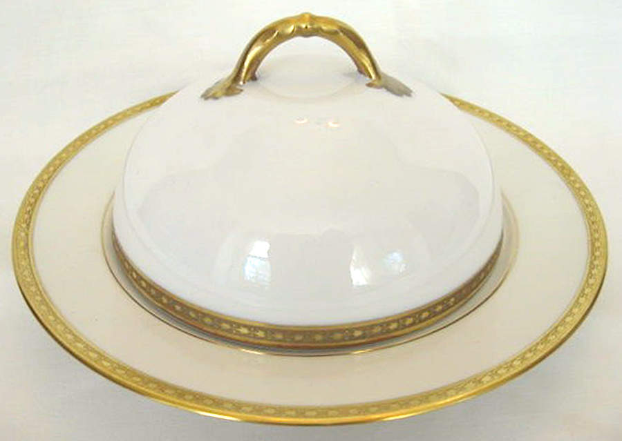 GRR27 Round Covered Butter by Granger-Limoges-1