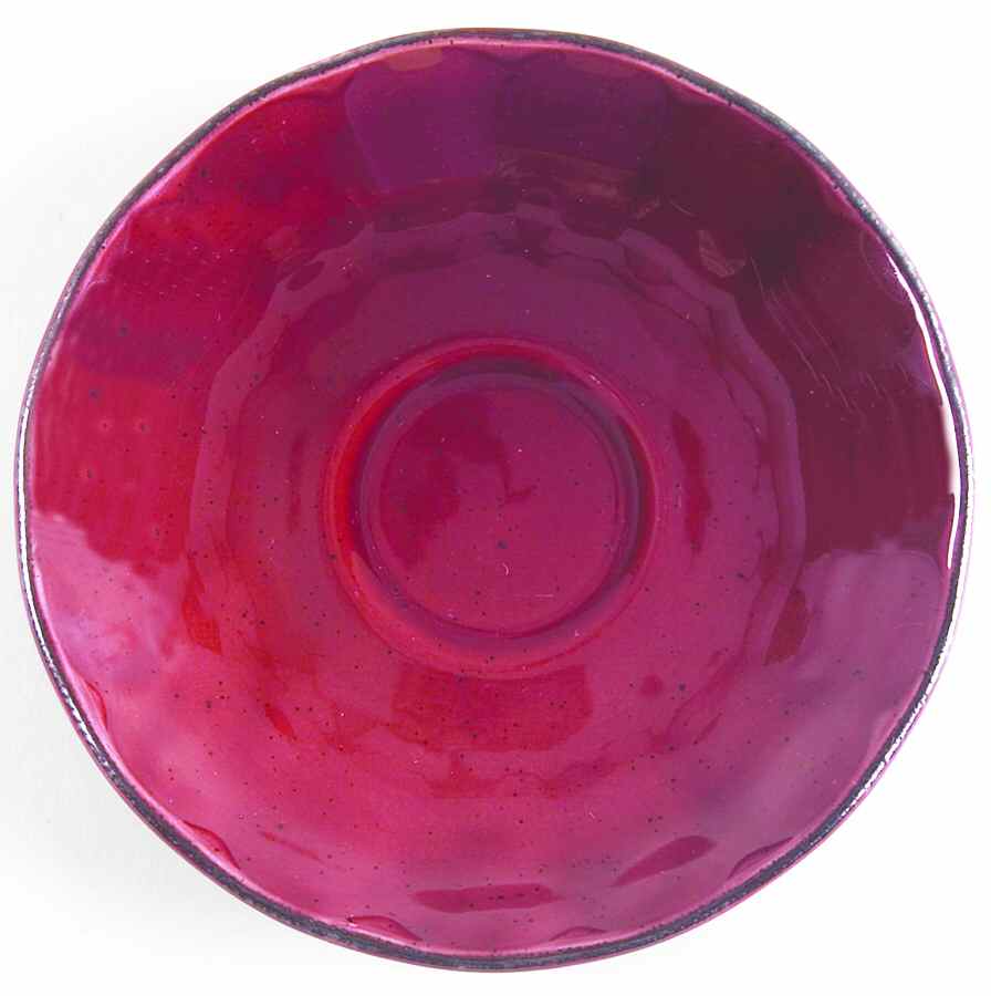 Colonial Classics Cranberry Saucer by Grindley-1