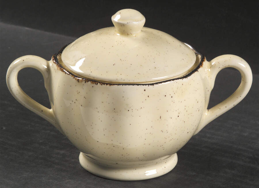 Colonial Classic Vanilla Sugar Bowl & Lid by Grindley-1