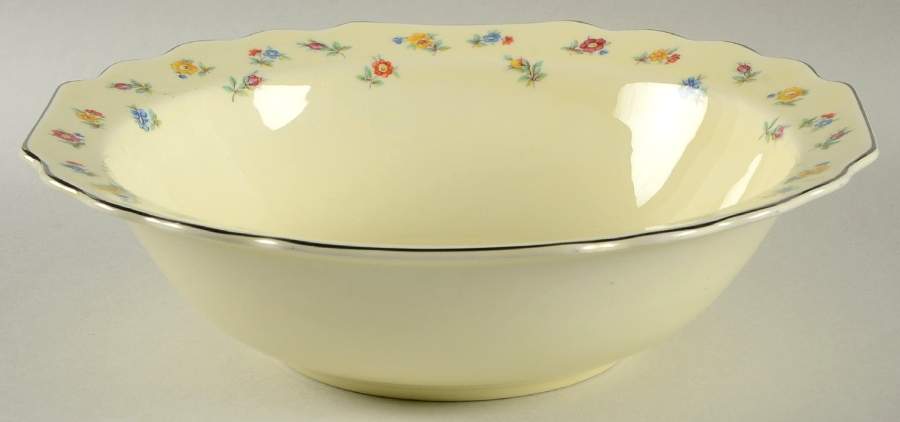 5S8457H 9" Round Vegetable Bowl by WS George-1