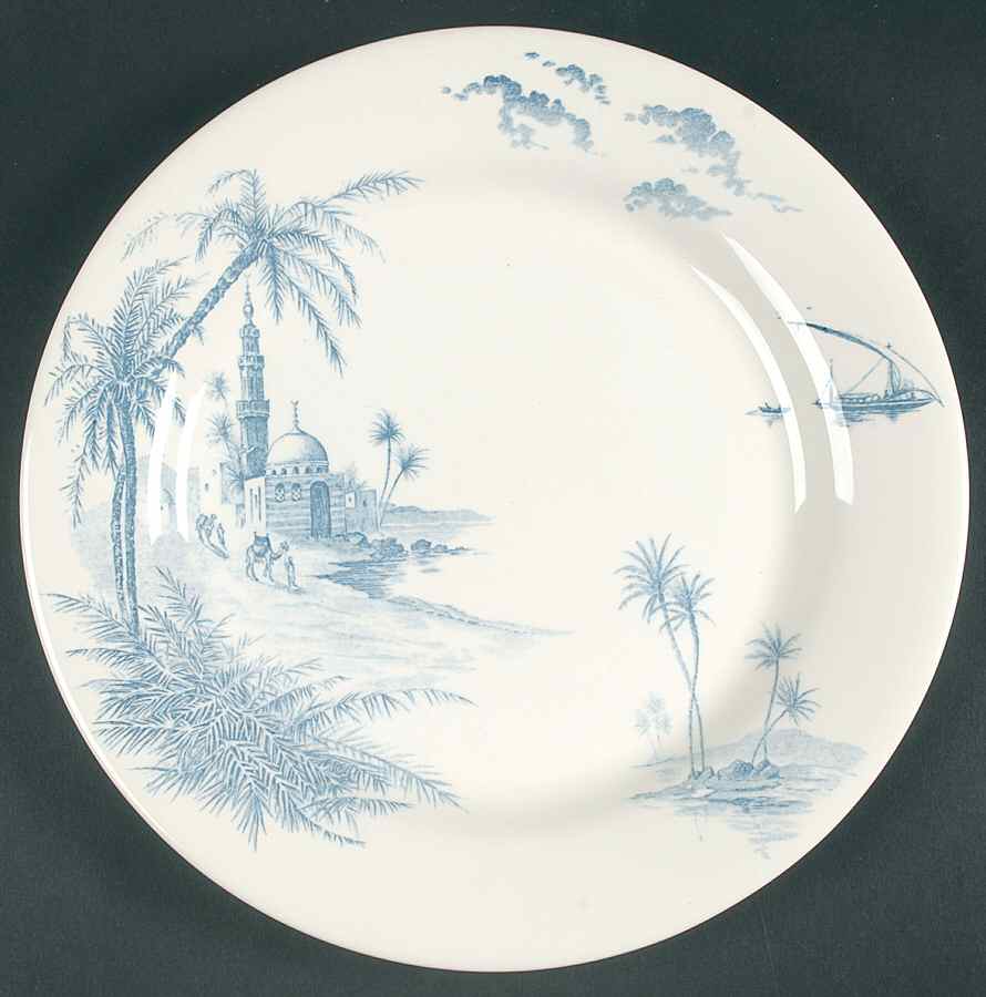 Vues D'Orient Dinner Plate by Faiencerie De Gien-1