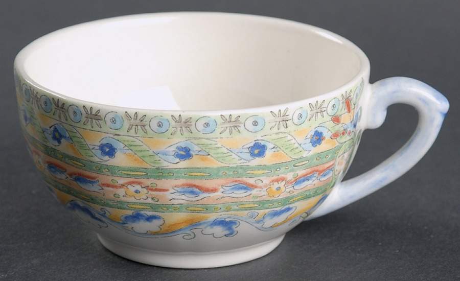 Raphael Flat Cup by Faiencerie De Gien-1