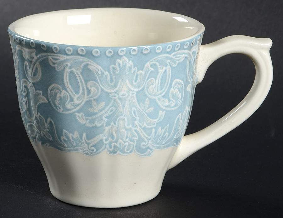 Ciel Flat Cup by Faiencerie De Gien-1