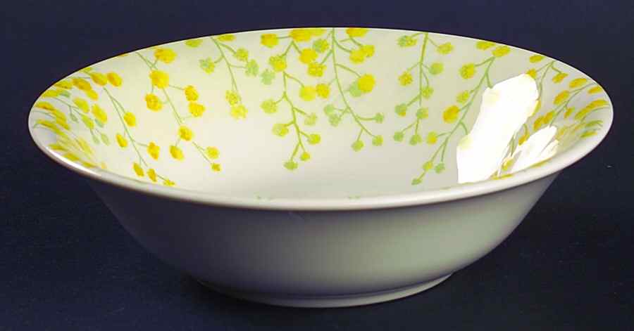 Mimosa Coupe Cereal Bowl by Faiencerie De Gien-1